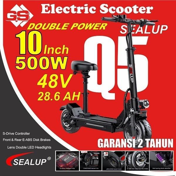 SEALUP Q5 SKUTER LISTRIK ELECTRIC SCOOTER SKUTER ELEKTRIK