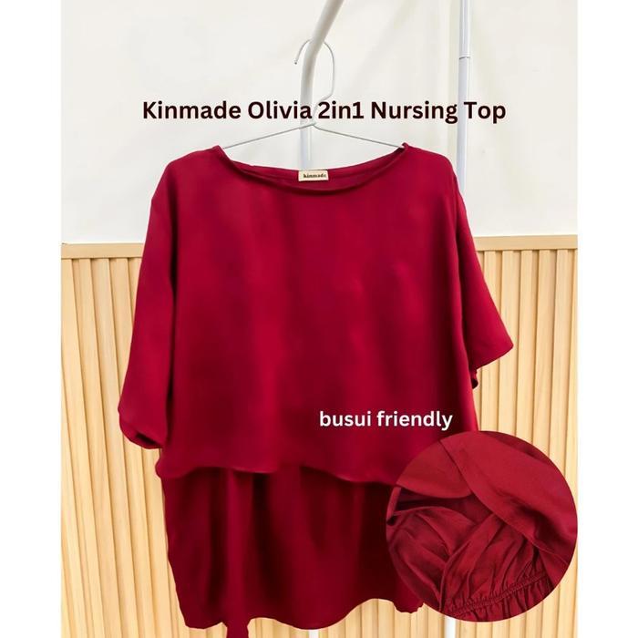 Kinmade Olivia 2in1 Top Baju Menyusui