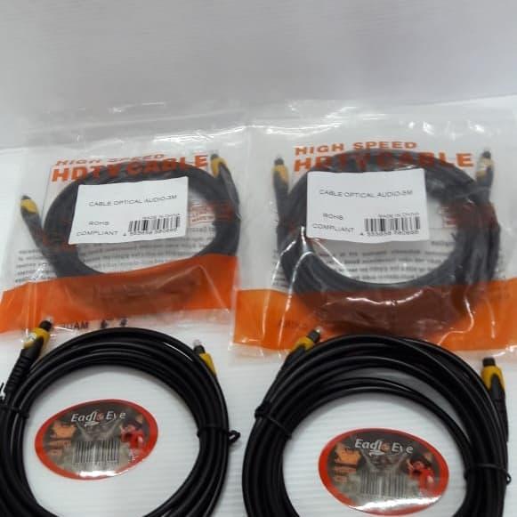BERKUALITAS kabel optical audio 5 meter cable optical
