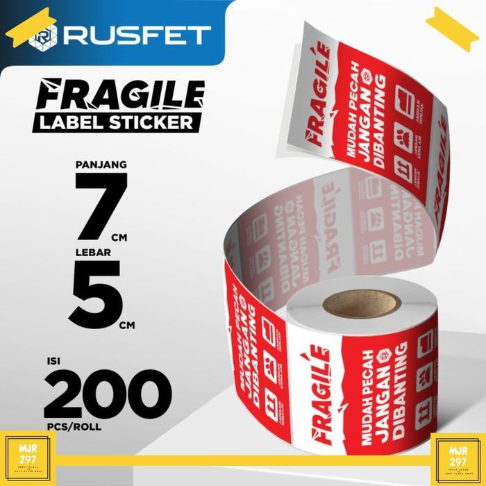 LABEL STICKER UNBOXING STIKER FRAGILE UNBOXING LABEL PENGIRIMAN ONLINE