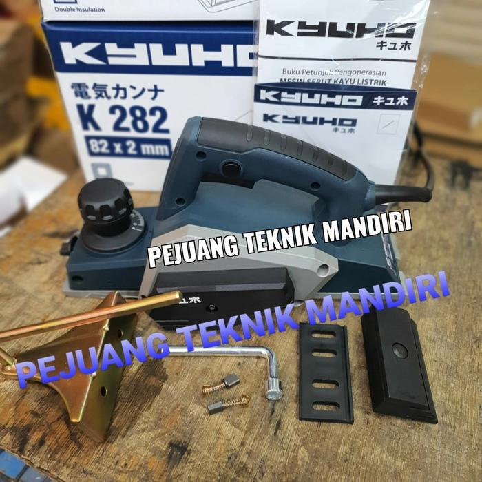TERMURAH TERLARIS TERBARU MESIN SERUT KAYU KYUHO K282 / MESIN SUGU / KETAM / PLANER KYUHO K 282