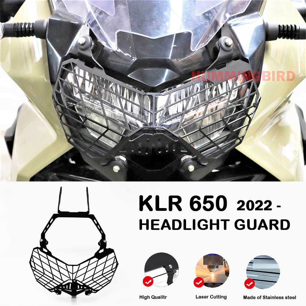 2022 2021 KLR650 Accessories For Kawasaki KLR 650 Headlight Guard