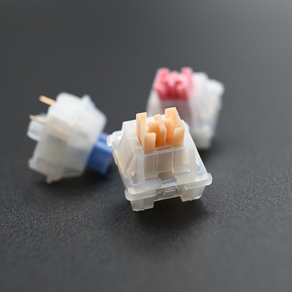 Outemu Switches Mechanical Keyboard Lubed Switch 5Pin Silent Tactile Linear Blue Pink Yellow Jade