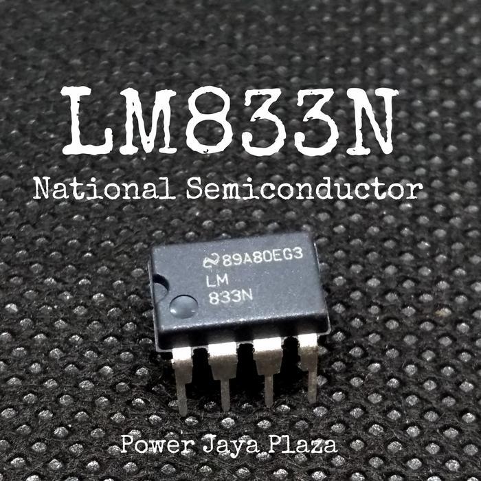 IC LM 833N LM833N Original National Semiconductor Asli