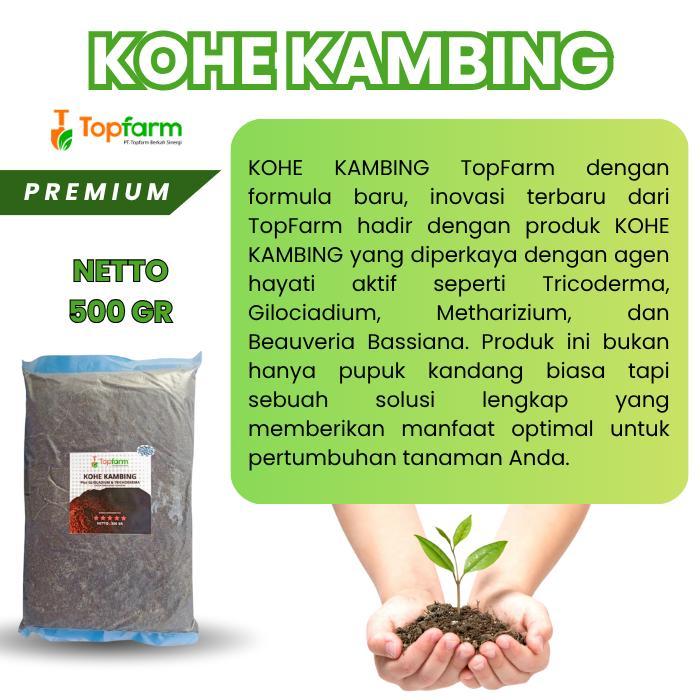 Moms_Syafa Kohe Kambing Murni/ Kohe Kambing Siap Pakai/ Kohe Kambing Fermentasi / Pupuk Kohe