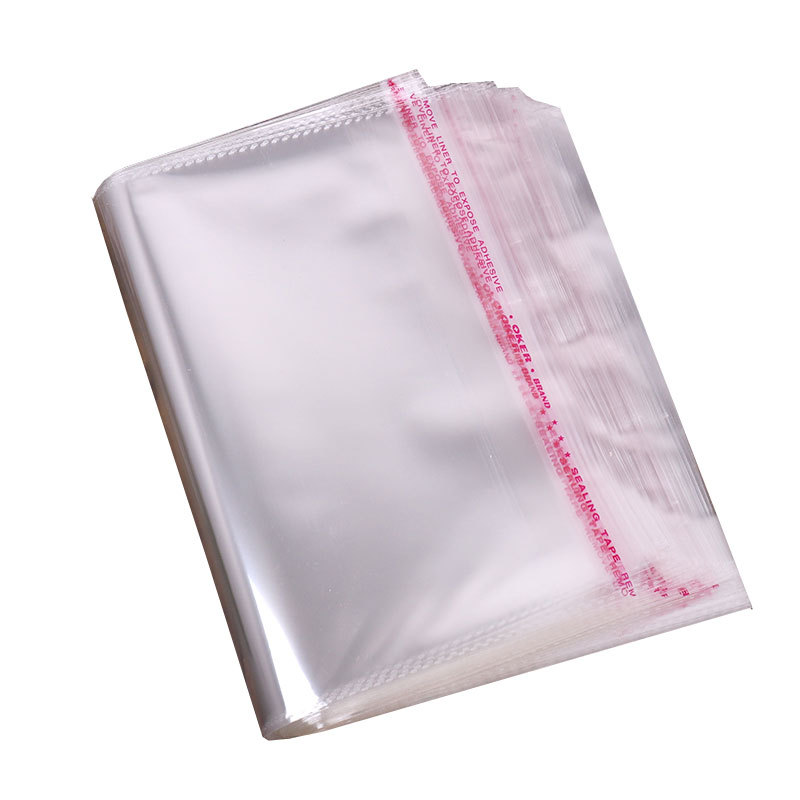 100Pcs Transparent Opp Bags Self Sealing Poly Plastic Bags For Candy Lollipop Cookie Packaging