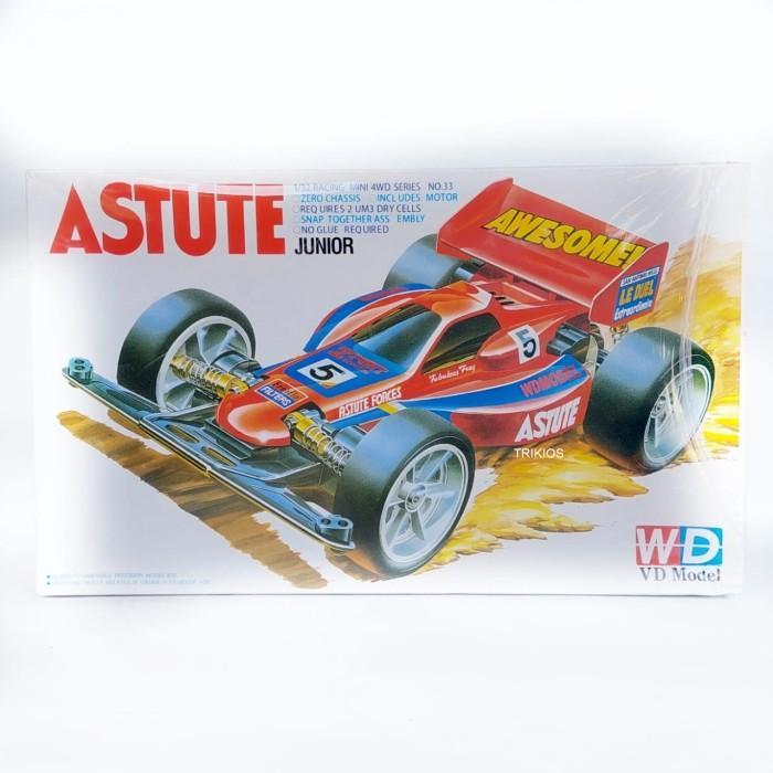 Rep. Tamiya Mini 4wd Merk DD Ruize Astute Junior Zero Chassis