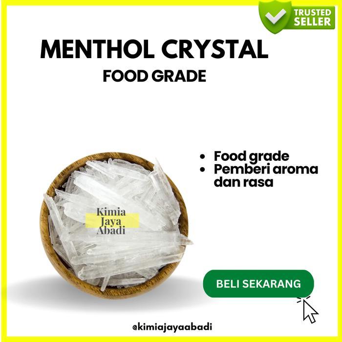 Menthol Crystal / Mentol Kristal / Mentol 250 gram Food Grade