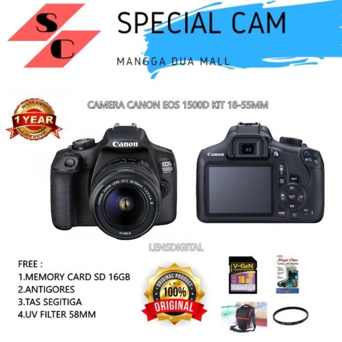 Canon 1500D Kit 18-55 Canon 1500D 18-55 Terbaru 
