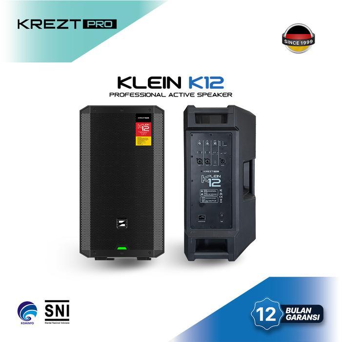 KREZT PRO Klein K12 Speaker Aktif 12 Inch RMS 280 Watt Amplifier Kelas D