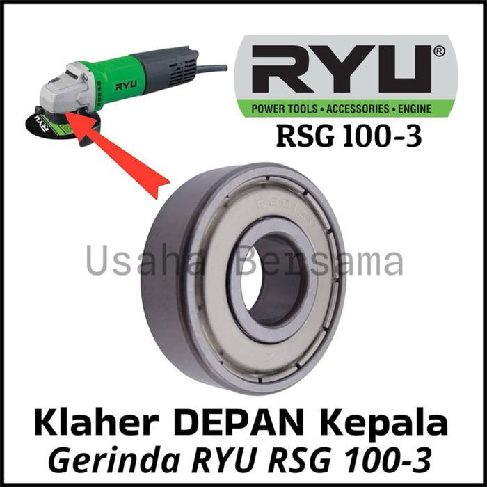 KLAHER DEPAN KEPALA GERINDA RYU RSG100-3 / SPAREPART BEARING RYU RSG100-3