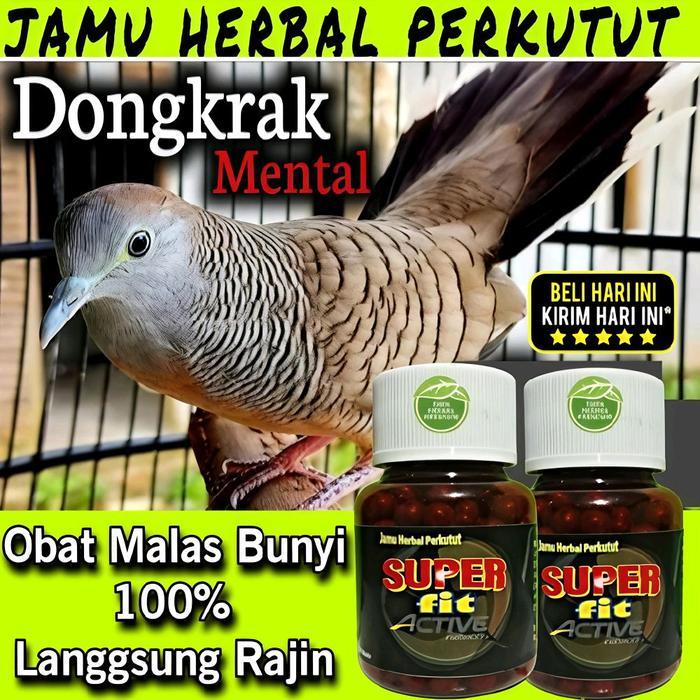 JAMU HERBAL PERKUTUT SUPERFIT EXTRA ISI 100 PIL PENGGACOR PERKUTUT PUTER TEKUKUR LOKAL BANGKOK JOS