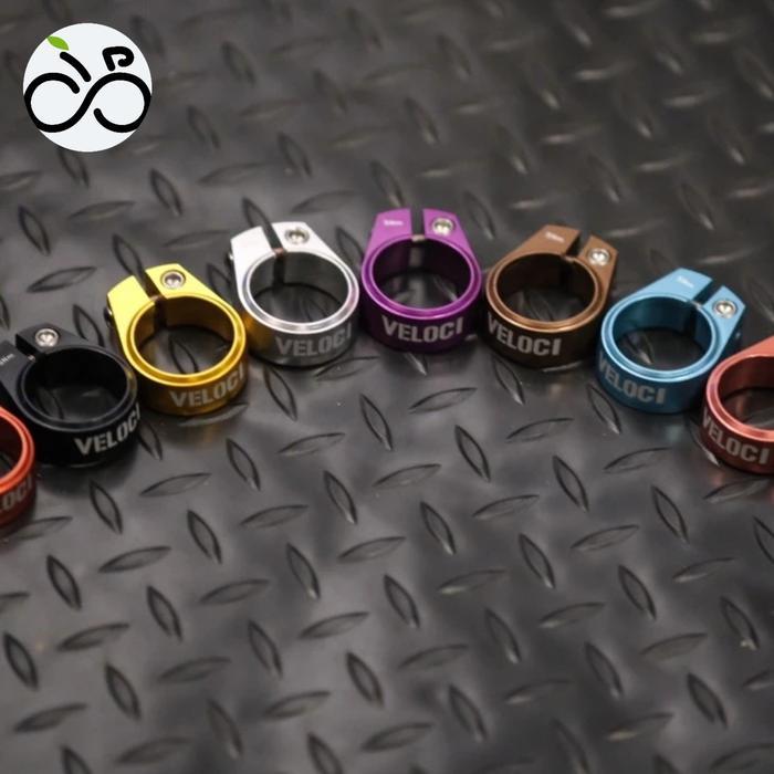 Seatclamp Veloci Ukuran 30mm untuk Surly Darkrock dan Frame Chromoly Lainnya