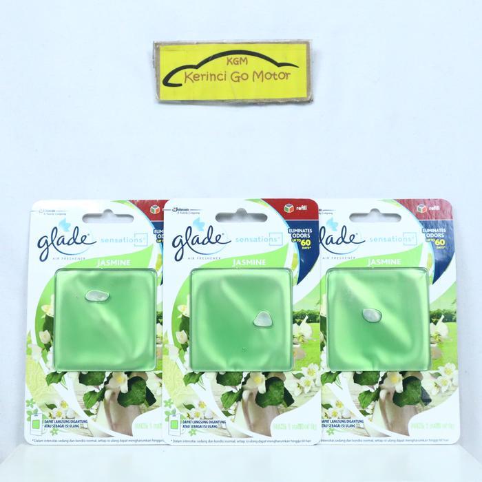 GLADE JASMINE - PARFUM MOBIL GLADE JASMINE REFILL - PEWANGI MOBIL