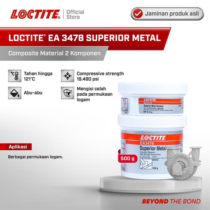 Loctite EA 3478 Superior Metal Epoxy 2 Komponen