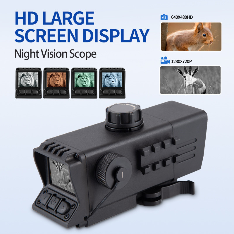 MS32 Digital Night Vision Scope Mount NV Sights Optical 3.5x32 Digital Infrared NV Night Vision Red