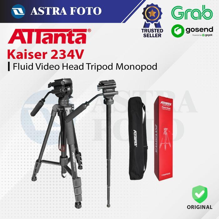 Tripod ATTanta Kaiser 234V Fluid Video Head Tripod Monopod Kamera & HP