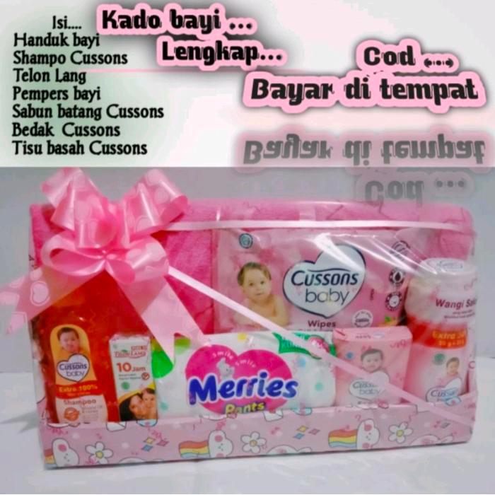 Paket Kado Bayi Newborn Perlengkapan Mandi
