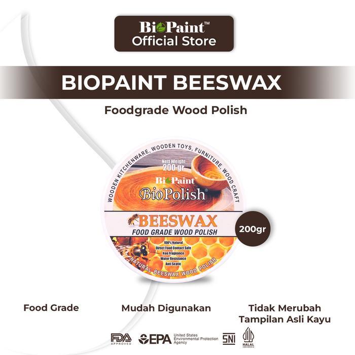 Perawatan Kayu Biopolish Beeswax 200g