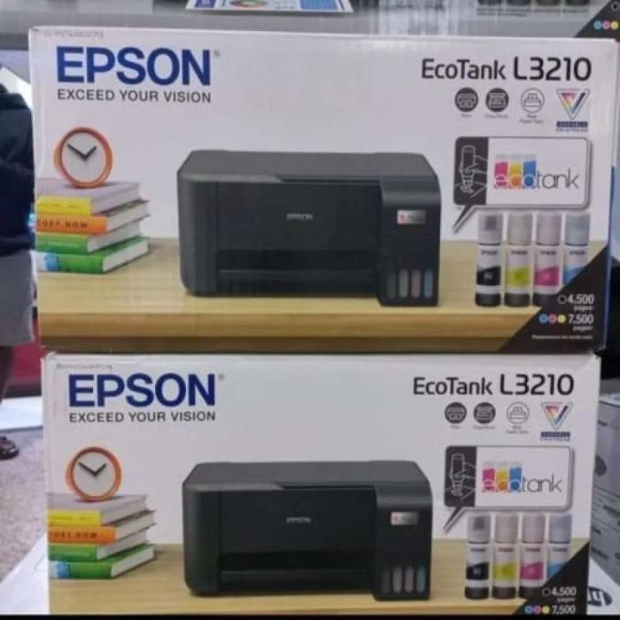 Printer Epson L3210 Print Scan Copy Multifungsi Original Resmi Mesin  Fotocopy  Paket  Usaha 100% Or