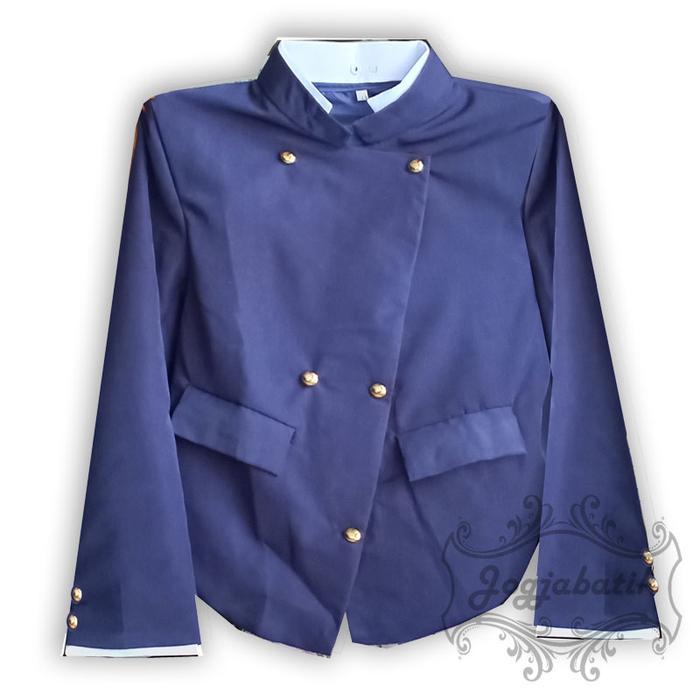 READY Beskap Solo Biru Navy Beskap Ja Beskap Jas Tradisional Ja Solo