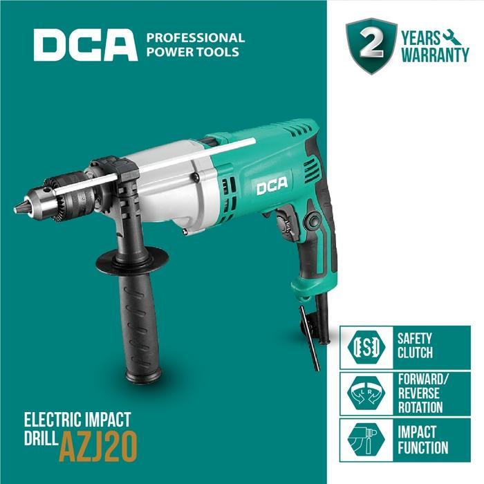 DCA Electric Impact Driver / Bor Impact Tembok 720Watt 20Mm AZJ20