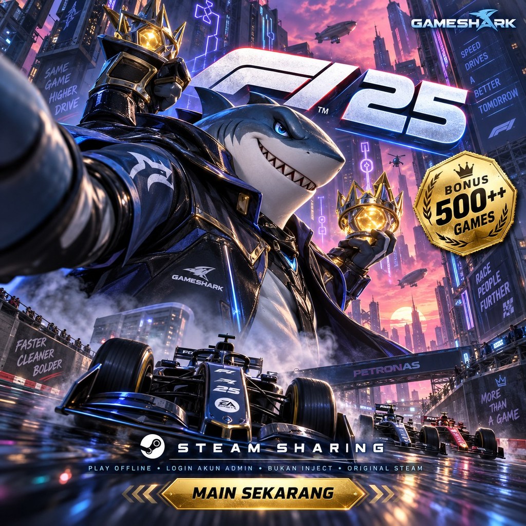 F1 25 PC Steam Sharing Digital Download Offline Access Game Account Original Activation Windows Indo
