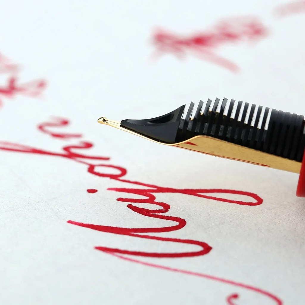 2026 NO.8 Sun Grinding Pen Nib Grinding Manual Calligraphy Nib Long Knife Grinding Pen for Majohn