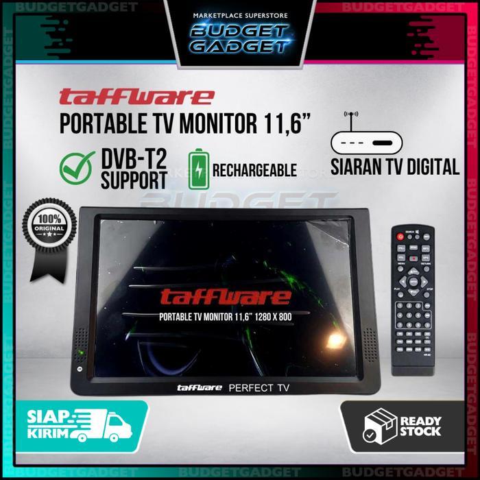 TERLARIS TAFFWARE PORTABLE TV MONITOR 11.6 INCH DVB-T2 - D12