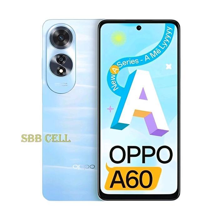 HP OPPO A60 8/128 GB - OPO A 60 RAM 8GB ROM 128GB GARANSI RESMI - Biru