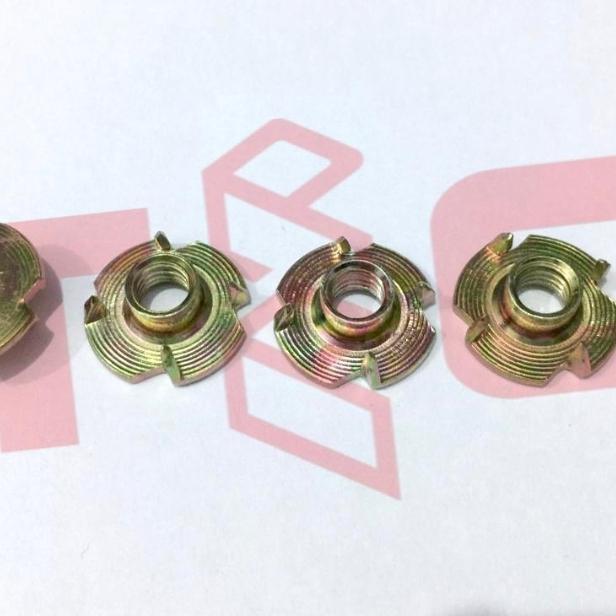 NEW Mur Tnut M6x6 - Tnut M6 panjang 6mm - mur cakram m6 - mur cakar m6i
