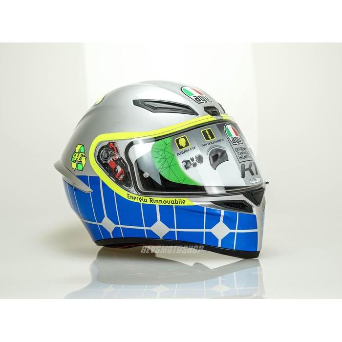 AGV K1 ROSSI MUGELLO MIRROR - ORIGINAL - ML EURO