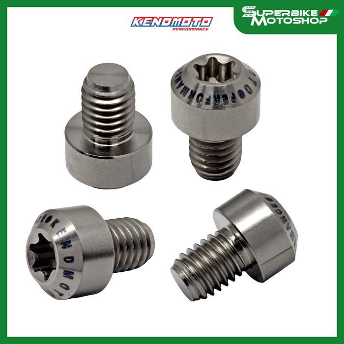Kendmoto Titanium Baut Torx M8X10 Best Seller