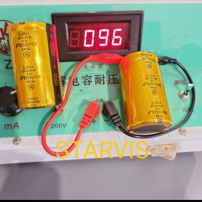 elco 10000/80 max gold / HIjau , 10000uf/80v max ,10000/80