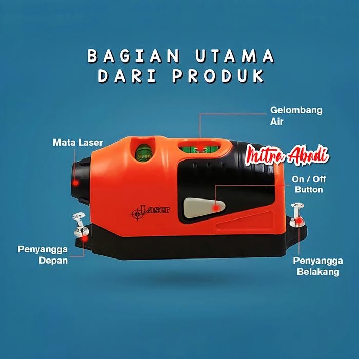 Waterpass Laser Digital Level MULTIFUNGSI - Alat Ukur Waterpass Laser