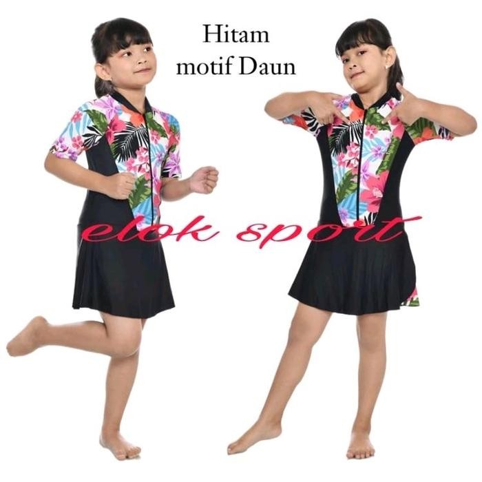 4-9 Tahun Baju Renang Ok Anak Tk Sd Celana Rok Perempuan Cewek 5 6 7 8