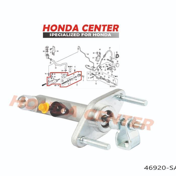 Jual Master Kopling Atas Sentral Kopling Atas Jazz Gd3 2004 2005 2006 2007 Kode 136