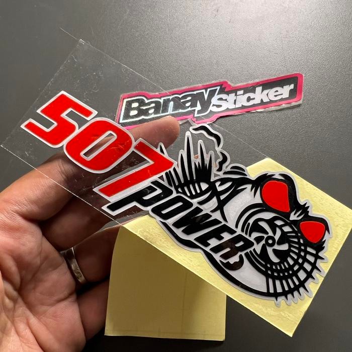 Sticker Stiker 507 POWER cutting