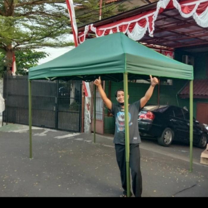 Tenda lipat 2x3 super besi 1.4mm