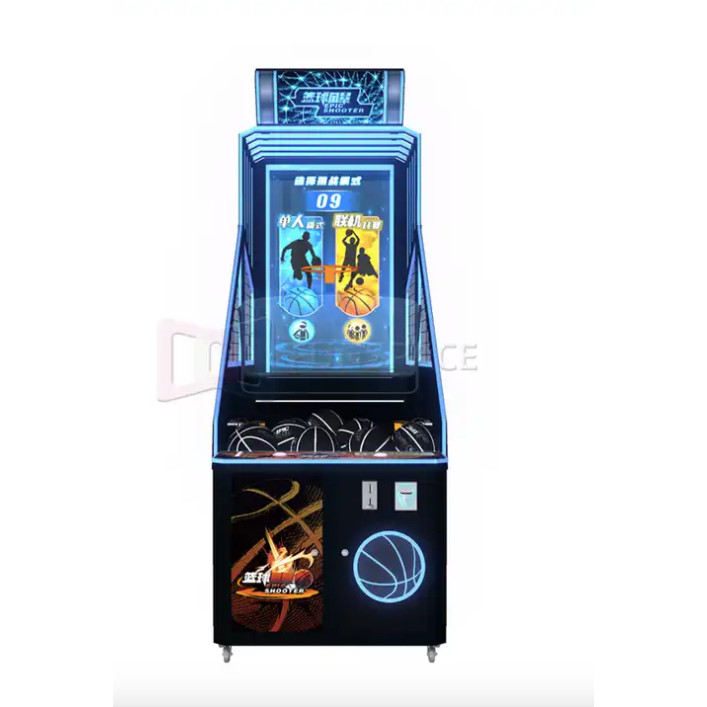 High Quality Indoor Entertainment Coin Operated Basketball Arcade Game Machine