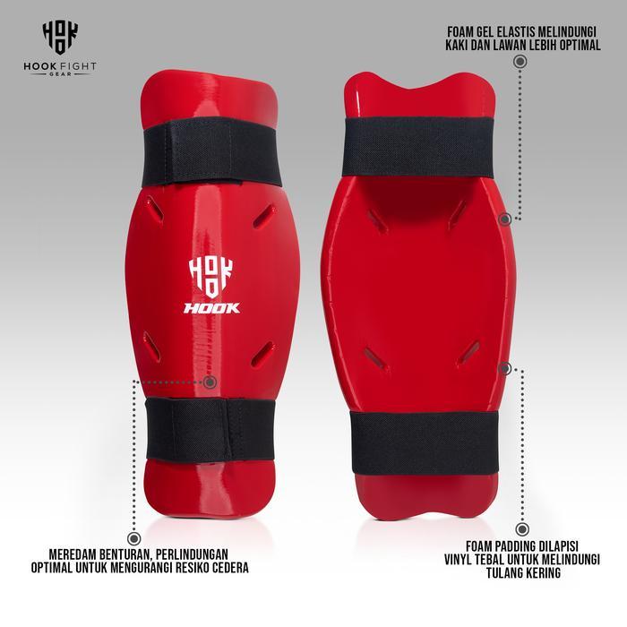 Shin Guard Taekwondo Hook Shin Protector Taekwondo Deker Kaki Taekwondo Hook Deker Taekwondo