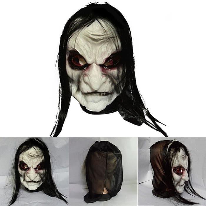 Mikado Yeraya - Topeng Nenek Sihir Topeng Hantu Seram Topeng Prank