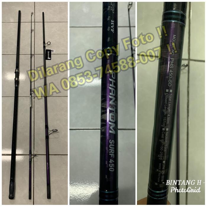 Joran Surf Daiwa Phantom Surf PHS 450 SD Best Quality