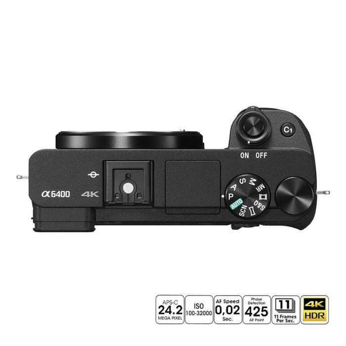 Sony A6400 Body Only Mirrorless Camera Sony Alpha A 6400
