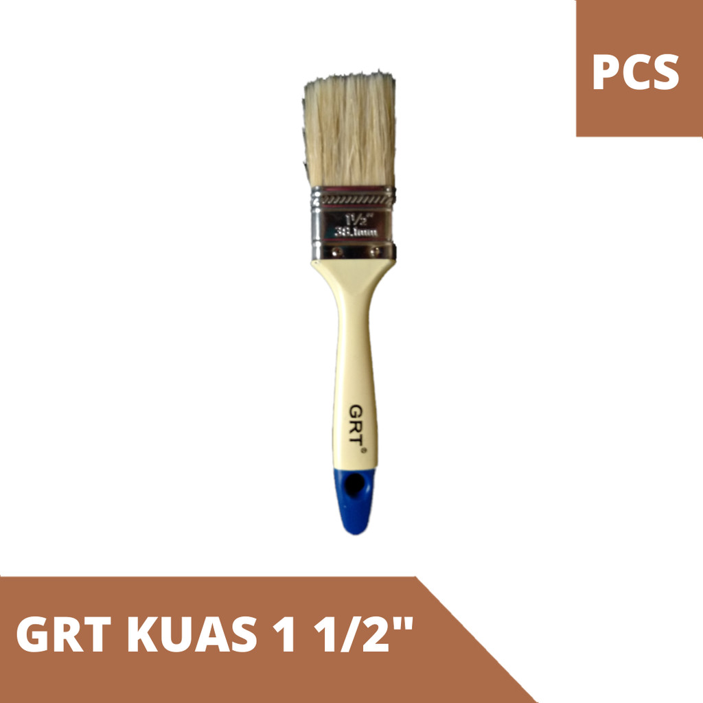 KEDAI TUKANG - GRT Kuas / Puas Cat Tembok Kayu Besi