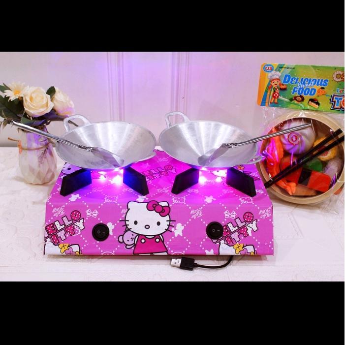 Laristop- Mainan Anak Kompor Tungku 2 Hellokitty