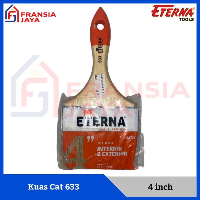 Terlaris Eterna Tools Kuas Cat 4 inch 633 Tembok Besi SALE