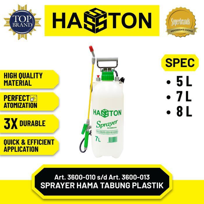 New Hasston Sprayer Hama Tabung Plastik / Pressure Sprayer (3600)