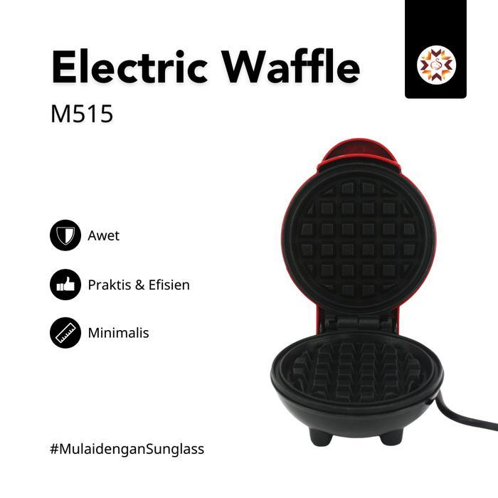 ni Maker Waffle Elektric Cetakan Pancake Bulat