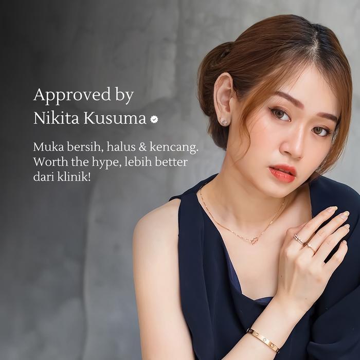 Glowria- Mirae Facial Sonic Cleansing Device Membersih Wajah Pembersih Wajah Elektrik Pijat Wajah